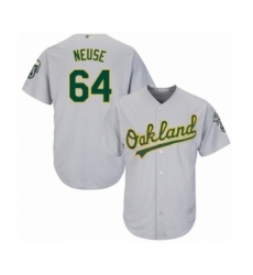Youth Oakland Athletics #64 Sheldon Neuse Authentic Grey Road Cool Base Baseball Player Jersey Youth Oakland Athletics #64 Sheldon Neuse Authentic Grey Road Cool Base Baseball Player Jersey