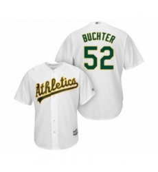 Youth Oakland Athletics #52 Ryan Buchter Authentic White Home Cool Base Baseball Player Jersey Youth Oakland Athletics #52 Ryan Buchter Authentic White Home Cool Base Baseball Player Jersey