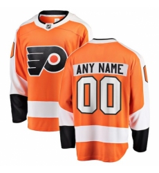 Youth Philadelphia Flyers Fanatics Branded Orange Home Breakaway Custom Jersey