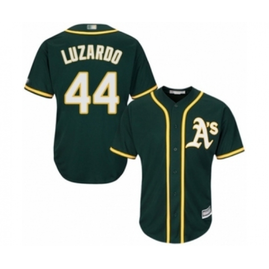 Youth Oakland Athletics #44 Jesus Luzardo Authentic Green Alternate 1 Cool Base Baseball Player Jersey Youth Oakland Athletics #44 Jesus Luzardo Authentic Green Alternate 1 Cool Base Baseball Player Jersey