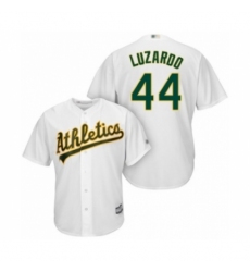 Youth Oakland Athletics #44 Jesus Luzardo Authentic White Home Cool Base Baseball Player Jersey Youth Oakland Athletics #44 Jesus Luzardo Authentic White Home Cool Base Baseball Player Jersey