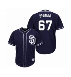 Youth San Diego Padres #67 David Bednar Authentic Navy Blue Alternate 1 Cool Base Baseball Player Jersey Youth San Diego Padres #67 David Bednar Authentic Navy Blue Alternate 1 Cool Base Baseball Player Jersey