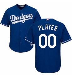 Men's Los Angeles Dodgers Majestic Royal Cool Base Custom Jersey