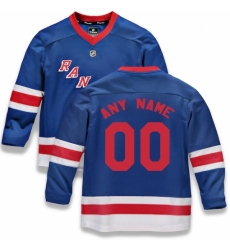 Youth New York Rangers Fanatics Branded Red Home Replica Custom Jersey