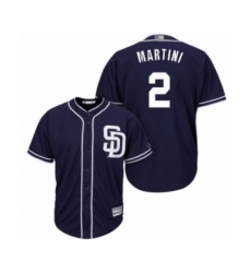 Youth San Diego Padres #2 Nick Martini Authentic Navy Blue Alternate 1 Cool Base Baseball Player Jersey Youth San Diego Padres #2 Nick Martini Authentic Navy Blue Alternate 1 Cool Base Baseball Player Jersey