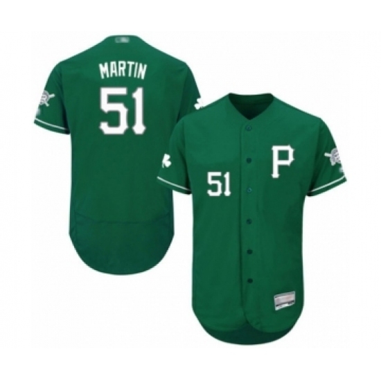 Men's Pittsburgh Pirates #51 Jason Martin Green Celtic Flexbase Authentic Collection Baseball Player Jersey Men's Pittsburgh Pirates #51 Jason Martin Green Celtic Flexbase Authentic Collection Baseball Player Jersey