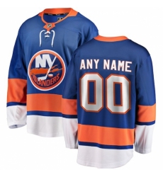 Men's New York Islanders Fanatics Branded Blue Home Breakaway Custom Jersey