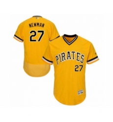Men's Pittsburgh Pirates #27 Kevin Newman Gold Alternate Flex Base Authentic Collection Baseball Player Jersey Men's Pittsburgh Pirates #27 Kevin Newman Gold Alternate Flex Base Authentic Collection Baseball Player Jersey
