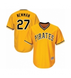 Youth Pittsburgh Pirates #27 Kevin Newman Authentic Gold Alternate Cool Base Baseball Player Jersey Youth Pittsburgh Pirates #27 Kevin Newman Authentic Gold Alternate Cool Base Baseball Player Jersey