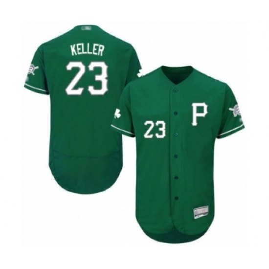 Men's Pittsburgh Pirates #23 Mitch Keller Green Celtic Flexbase Authentic Collection Baseball Player Jersey Men's Pittsburgh Pirates #23 Mitch Keller Green Celtic Flexbase Authentic Collection Baseball Player Jersey