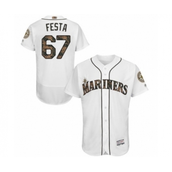 Men's Seattle Mariners #67 Matt Festa Authentic White 2016 Memorial Day Fashion Flex Base Baseball Player Jersey Men's Seattle Mariners #67 Matt Festa Authentic White 2016 Memorial Day Fashion Flex Base Baseball Player Jersey