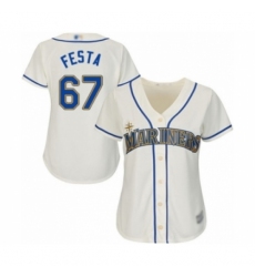 Women's Seattle Mariners #67 Matt Festa Authentic Cream Alternate Cool Base Baseball Player Jersey Women's Seattle Mariners #67 Matt Festa Authentic Cream Alternate Cool Base Baseball Player Jersey