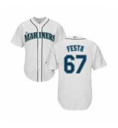 Youth Seattle Mariners #67 Matt Festa Authentic White Home Cool Base Baseball Player Jersey Youth Seattle Mariners #67 Matt Festa Authentic White Home Cool Base Baseball Player Jersey