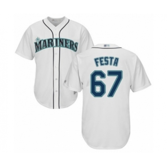 Youth Seattle Mariners #67 Matt Festa Authentic White Home Cool Base Baseball Player Jersey Youth Seattle Mariners #67 Matt Festa Authentic White Home Cool Base Baseball Player Jersey