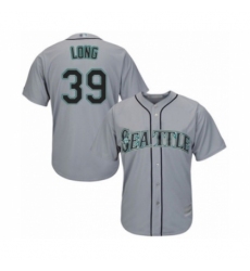 Youth Seattle Mariners #39 Shed Long Authentic Grey Road Cool Base Baseball Player Jersey Youth Seattle Mariners #39 Shed Long Authentic Grey Road Cool Base Baseball Player Jersey