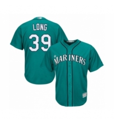 Youth Seattle Mariners #39 Shed Long Authentic Teal Green Alternate Cool Base Baseball Player Jersey Youth Seattle Mariners #39 Shed Long Authentic Teal Green Alternate Cool Base Baseball Player Jersey