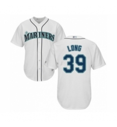 Youth Seattle Mariners #39 Shed Long Authentic White Home Cool Base Baseball Player Jersey Youth Seattle Mariners #39 Shed Long Authentic White Home Cool Base Baseball Player Jersey