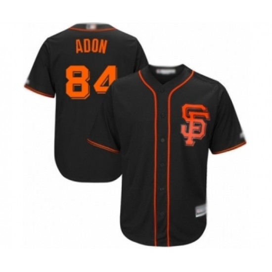Youth San Francisco Giants #84 Melvin Adon Authentic Black Alternate Cool Base Baseball Player Jersey Youth San Francisco Giants #84 Melvin Adon Authentic Black Alternate Cool Base Baseball Player Jersey
