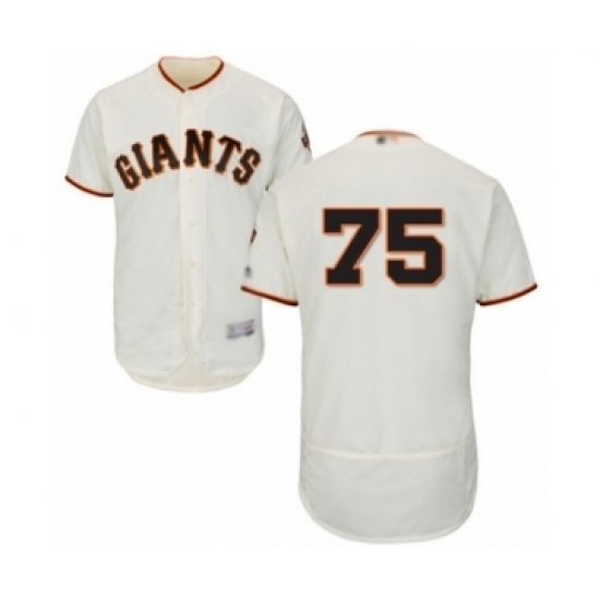 Men's San Francisco Giants #75 Enderson Franco Cream Home Flex Base Authentic Collection Baseball Player Jersey Men's San Francisco Giants #75 Enderson Franco Cream Home Flex Base Authentic Collection Baseball Player Jersey