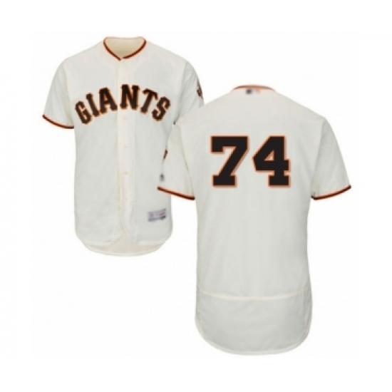 Men's San Francisco Giants #74 Jandel Gustave Cream Home Flex Base Authentic Collection Baseball Player Jersey Men's San Francisco Giants #74 Jandel Gustave Cream Home Flex Base Authentic Collection Baseball Player Jersey
