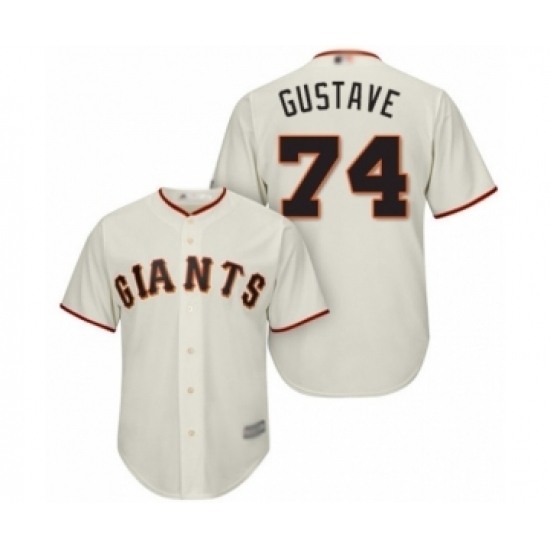 Youth San Francisco Giants #74 Jandel Gustave Authentic Cream Home Cool Base Baseball Player Jersey Youth San Francisco Giants #74 Jandel Gustave Authentic Cream Home Cool Base Baseball Player Jersey