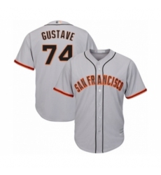 Youth San Francisco Giants #74 Jandel Gustave Authentic Grey Road Cool Base Baseball Player Jersey Youth San Francisco Giants #74 Jandel Gustave Authentic Grey Road Cool Base Baseball Player Jersey