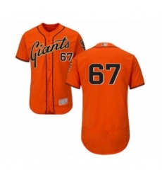 Men's San Francisco Giants #67 Sam Selman Orange Alternate Flex Base Authentic Collection Baseball Player Jersey Men's San Francisco Giants #67 Sam Selman Orange Alternate Flex Base Authentic Collection Baseball Player Jersey