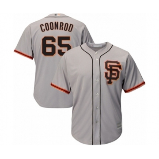 Men's San Francisco Giants #65 Sam Coonrod Grey Alternate Flex Base Authentic Collection Baseball Player Jersey Men's San Francisco Giants #65 Sam Coonrod Grey Alternate Flex Base Authentic Collection Baseball Player Jersey
