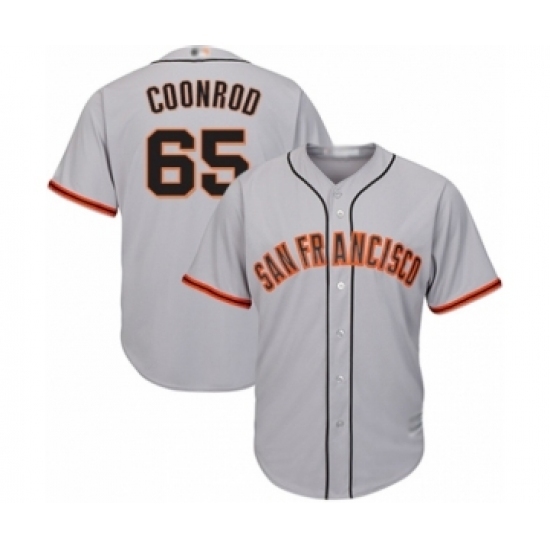 Youth San Francisco Giants #65 Sam Coonrod Authentic Grey Road Cool Base Baseball Player Jersey Youth San Francisco Giants #65 Sam Coonrod Authentic Grey Road Cool Base Baseball Player Jersey