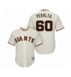 Youth San Francisco Giants #60 Wandy Peralta Authentic Cream Home Cool Base Baseball Player Jersey Youth San Francisco Giants #60 Wandy Peralta Authentic Cream Home Cool Base Baseball Player Jersey