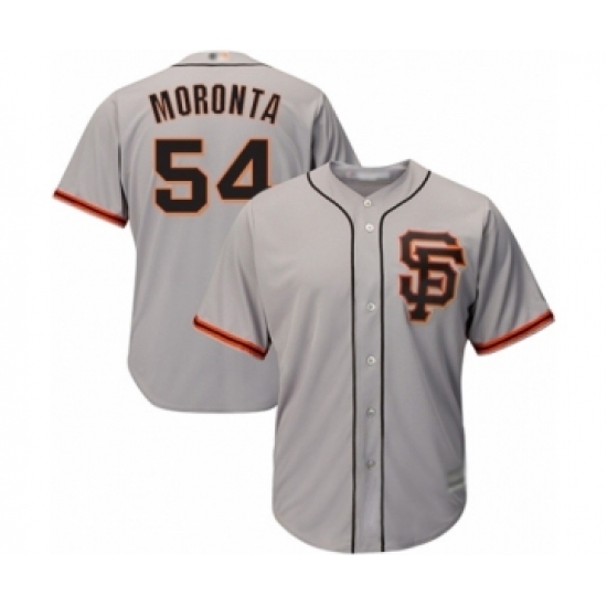 Men's San Francisco Giants #54 Reyes Moronta Grey Alternate Flex Base Authentic Collection Baseball Player Jersey Men's San Francisco Giants #54 Reyes Moronta Grey Alternate Flex Base Authentic Collection Baseball Player Jersey