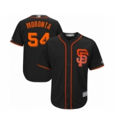 Youth San Francisco Giants #54 Reyes Moronta Authentic Black Alternate Cool Base Baseball Player Jersey Youth San Francisco Giants #54 Reyes Moronta Authentic Black Alternate Cool Base Baseball Player Jersey