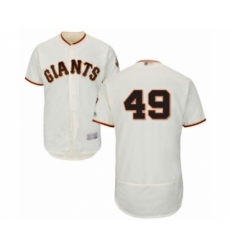 Men's San Francisco Giants #49 Jaylin Davis Cream Home Flex Base Authentic Collection Baseball Player Jersey Men's San Francisco Giants #49 Jaylin Davis Cream Home Flex Base Authentic Collection Baseball Player Jersey
