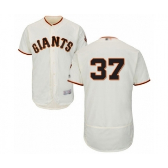 Men's San Francisco Giants #37 Joey Rickard Cream Home Flex Base Authentic Collection Baseball Player Jersey Men's San Francisco Giants #37 Joey Rickard Cream Home Flex Base Authentic Collection Baseball Player Jersey