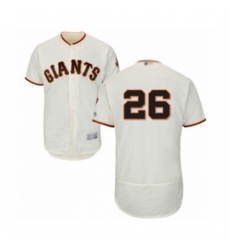Men's San Francisco Giants #26 Chris Shaw Cream Home Flex Base Authentic Collection Baseball Player Jersey Men's San Francisco Giants #26 Chris Shaw Cream Home Flex Base Authentic Collection Baseball Player Jersey