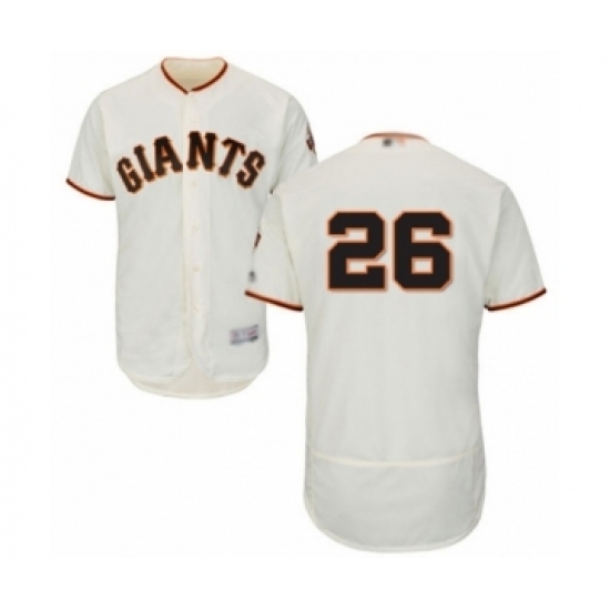 Men's San Francisco Giants #26 Chris Shaw Cream Home Flex Base Authentic Collection Baseball Player Jersey Men's San Francisco Giants #26 Chris Shaw Cream Home Flex Base Authentic Collection Baseball Player Jersey