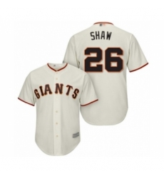 Youth San Francisco Giants #26 Chris Shaw Authentic Cream Home Cool Base Baseball Player Jersey Youth San Francisco Giants #26 Chris Shaw Authentic Cream Home Cool Base Baseball Player Jersey