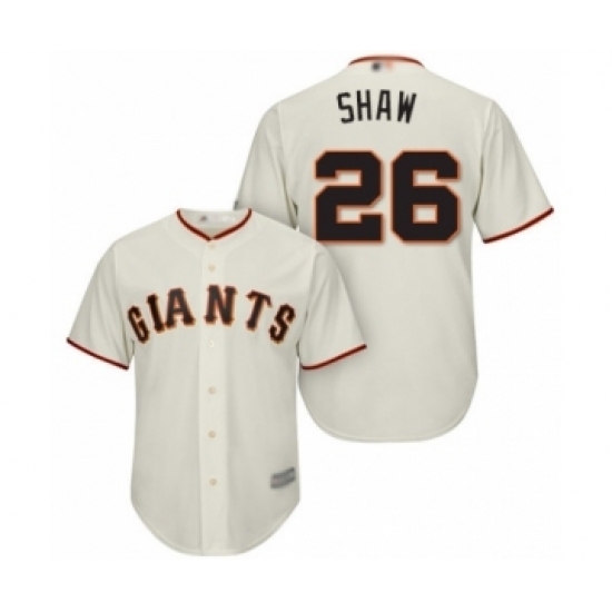 Youth San Francisco Giants #26 Chris Shaw Authentic Cream Home Cool Base Baseball Player Jersey Youth San Francisco Giants #26 Chris Shaw Authentic Cream Home Cool Base Baseball Player Jersey