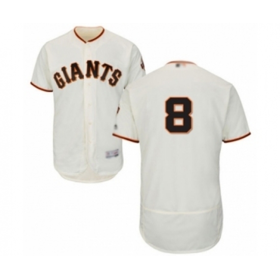 Men's San Francisco Giants #8 Alex Dickerson Cream Home Flex Base Authentic Collection Baseball Player Jersey Men's San Francisco Giants #8 Alex Dickerson Cream Home Flex Base Authentic Collection Baseball Player Jersey