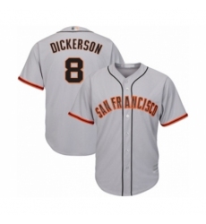 Youth San Francisco Giants #8 Alex Dickerson Authentic Grey Road Cool Base Baseball Player Jersey Youth San Francisco Giants #8 Alex Dickerson Authentic Grey Road Cool Base Baseball Player Jersey