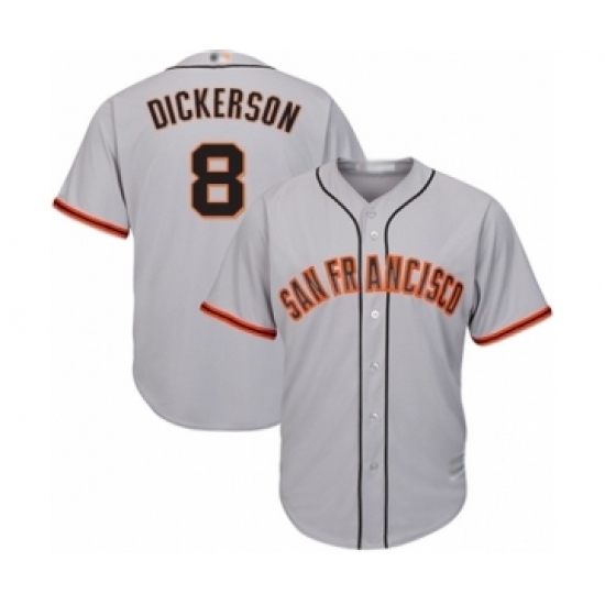 Youth San Francisco Giants #8 Alex Dickerson Authentic Grey Road Cool Base Baseball Player Jersey Youth San Francisco Giants #8 Alex Dickerson Authentic Grey Road Cool Base Baseball Player Jersey