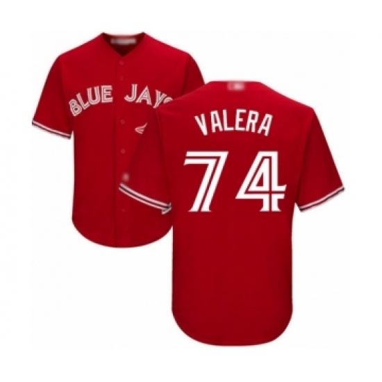Youth Toronto Blue Jays #74 Breyvic Valera Authentic Scarlet Alternate Baseball Player Jersey Youth Toronto Blue Jays #74 Breyvic Valera Authentic Scarlet Alternate Baseball Player Jersey