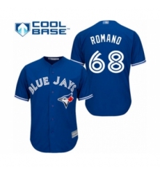 Youth Toronto Blue Jays #68 Jordan Romano Authentic Blue Alternate Baseball Player Jersey Youth Toronto Blue Jays #68 Jordan Romano Authentic Blue Alternate Baseball Player Jersey