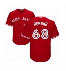 Youth Toronto Blue Jays #68 Jordan Romano Authentic Scarlet Alternate Baseball Player Jersey Youth Toronto Blue Jays #68 Jordan Romano Authentic Scarlet Alternate Baseball Player Jersey