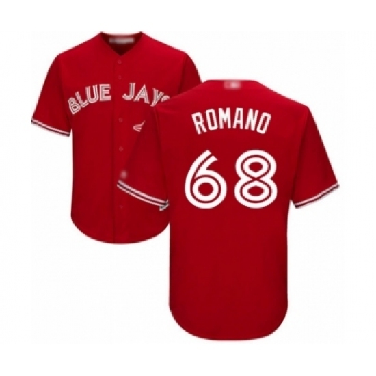 Youth Toronto Blue Jays #68 Jordan Romano Authentic Scarlet Alternate Baseball Player Jersey Youth Toronto Blue Jays #68 Jordan Romano Authentic Scarlet Alternate Baseball Player Jersey