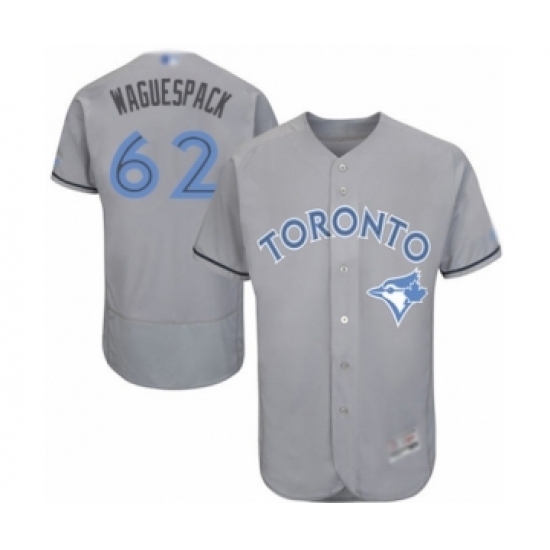 Men's Toronto Blue Jays #62 Jacob Waguespack Authentic Gray 2016 Father's Day Fashion Flex Base Baseball Player Jersey Men's Toronto Blue Jays #62 Jacob Waguespack Authentic Gray 2016 Father's Day Fashion Flex Base Baseball Player Jersey