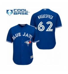 Youth Toronto Blue Jays #62 Jacob Waguespack Authentic Blue Alternate Baseball Player Jersey Youth Toronto Blue Jays #62 Jacob Waguespack Authentic Blue Alternate Baseball Player Jersey