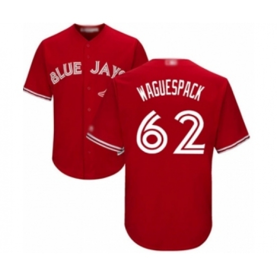 Youth Toronto Blue Jays #62 Jacob Waguespack Authentic Scarlet Alternate Baseball Player Jersey Youth Toronto Blue Jays #62 Jacob Waguespack Authentic Scarlet Alternate Baseball Player Jersey