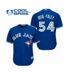 Youth Toronto Blue Jays #54 Sean Reid-Foley Authentic Blue Alternate Baseball Player Jersey Youth Toronto Blue Jays #54 Sean Reid-Foley Authentic Blue Alternate Baseball Player Jersey