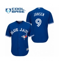 Youth Toronto Blue Jays #9 Danny Jansen Authentic Blue Alternate Baseball Player Jersey Youth Toronto Blue Jays #9 Danny Jansen Authentic Blue Alternate Baseball Player Jersey